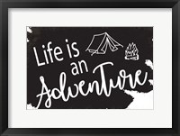 Life is An Adventure Framed Print