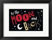 Framed To the Moon & Back