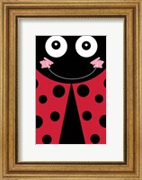 Framed Lady Bug