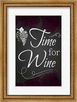 Framed Time for Wine