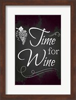 Framed Time for Wine