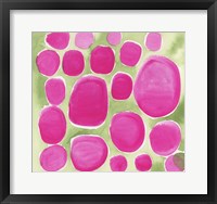 Framed Pebbles Pink