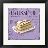 Framed 'Patisserie 8' border=