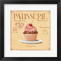 Framed 'Patisserie 10' border=