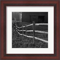 Framed Barn Fence