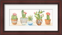 Framed Cactus Pots