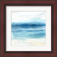 Framed Indigo Seascape II