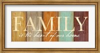 Framed Family Sentiment Sign I Spice