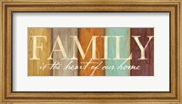 Framed Family Sentiment Sign I Spice