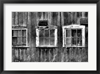 Framed Old Barn Window