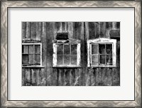 Framed Old Barn Window