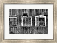 Framed Old Barn Window