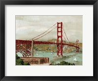 Framed Golden Gate Bridge