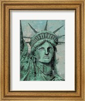 Framed Statue Of Liberty Portrait