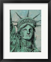 Framed Statue Of Liberty Portrait