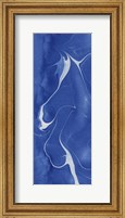 Framed Blue Marble Panel Trio I