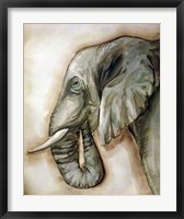 Framed Elephant Portrait