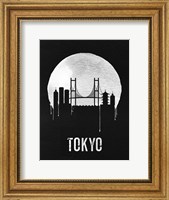 Framed Tokyo Skyline Black