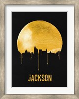 Framed Jackson Skyline Yellow