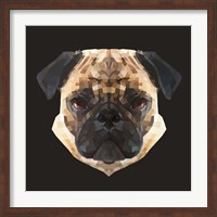 Framed Pug