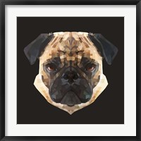 Framed Pug