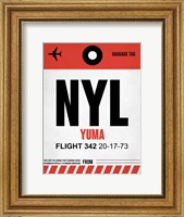 Framed NYL Yuma Luggage Tag I