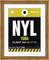 Framed NYL Yuma Luggage Tag II