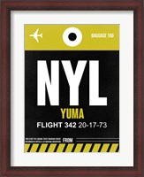 Framed NYL Yuma Luggage Tag II