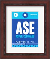 Framed ASE Aspen Luggage Tag II