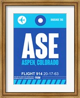 Framed ASE Aspen Luggage Tag II
