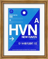 Framed HVN New Haven Luggage Tag II