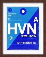 Framed HVN New Haven Luggage Tag II