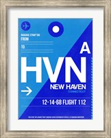 Framed HVN New Haven Luggage Tag II