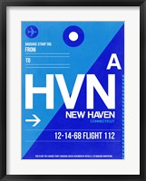 Framed HVN New Haven Luggage Tag II