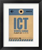 Framed ICT Wichita Luggage Tag I