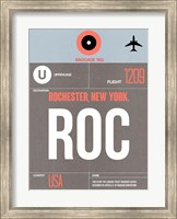 Framed ROC Rochester Luggage Tag II