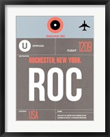 Framed ROC Rochester Luggage Tag II