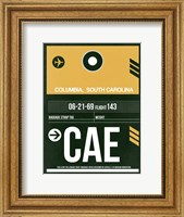 Framed CAE Columbia Luggage Tag II