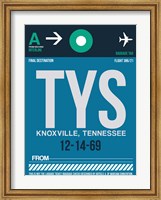 Framed TYS Knoxville Luggage Tag II