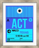 Framed ACT Waco Luggage Tag II