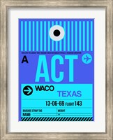 Framed ACT Waco Luggage Tag II