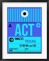 Framed ACT Waco Luggage Tag II