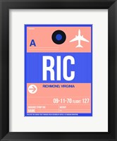 Framed RIC Richmond Luggage Tag II