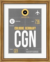 Framed CGN Cologne Luggage Tag II