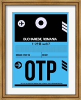 Framed OTP Bucharest Luggage Tag II