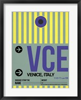 Framed VCE Venice Luggage Tag I