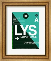 Framed LYS Lyon Luggage Tag II