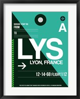 Framed LYS Lyon Luggage Tag II