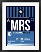 Framed MRS Marseille Luggage Tag II