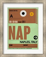 Framed APF Naples Luggage Tag I